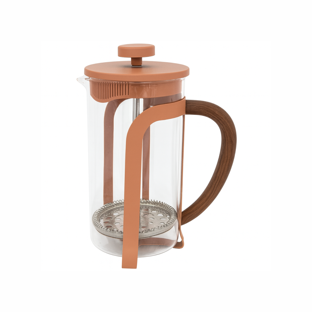 Френч-пресс COLOR&WOOD карамельный 600мл